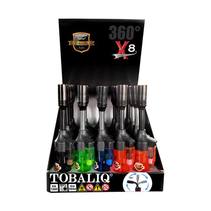 TQ Jet Flame Turbo 360° Flexi X8