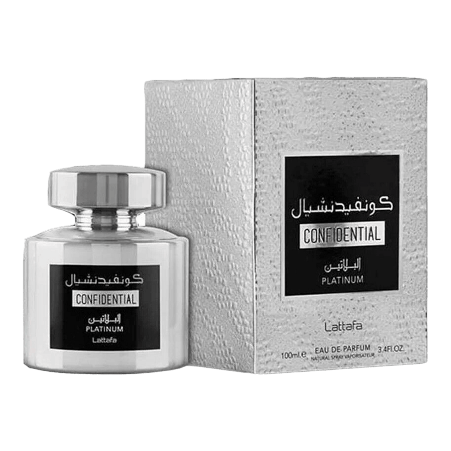 CONFIDENTIAL PLATINUM- LATTAFA EAU DE PARFUM 100 ML