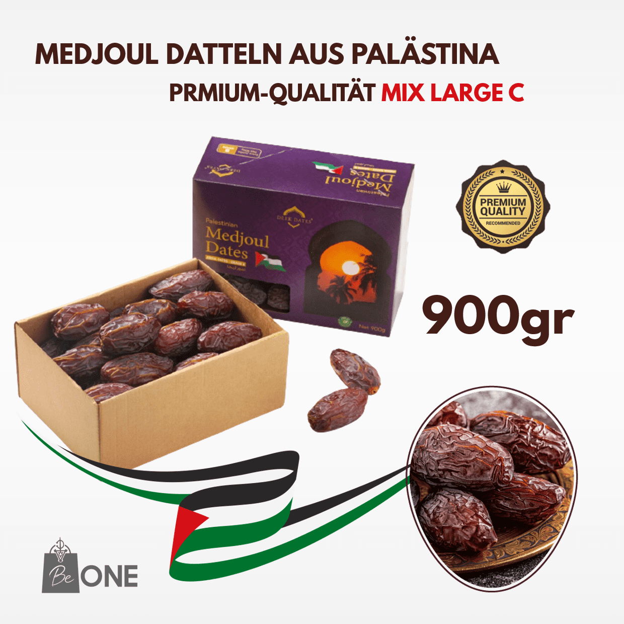 Premium Medjool Datteln Mix Large C