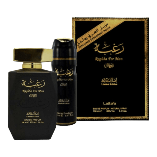 RAGHBA FOR MEN- LATTAFA EAU DE PARFUM 100 ML